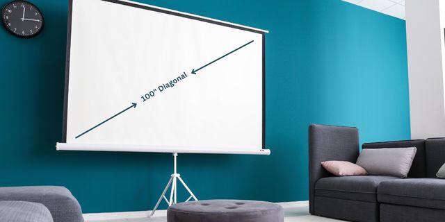 How To Measure Projector Screen Size